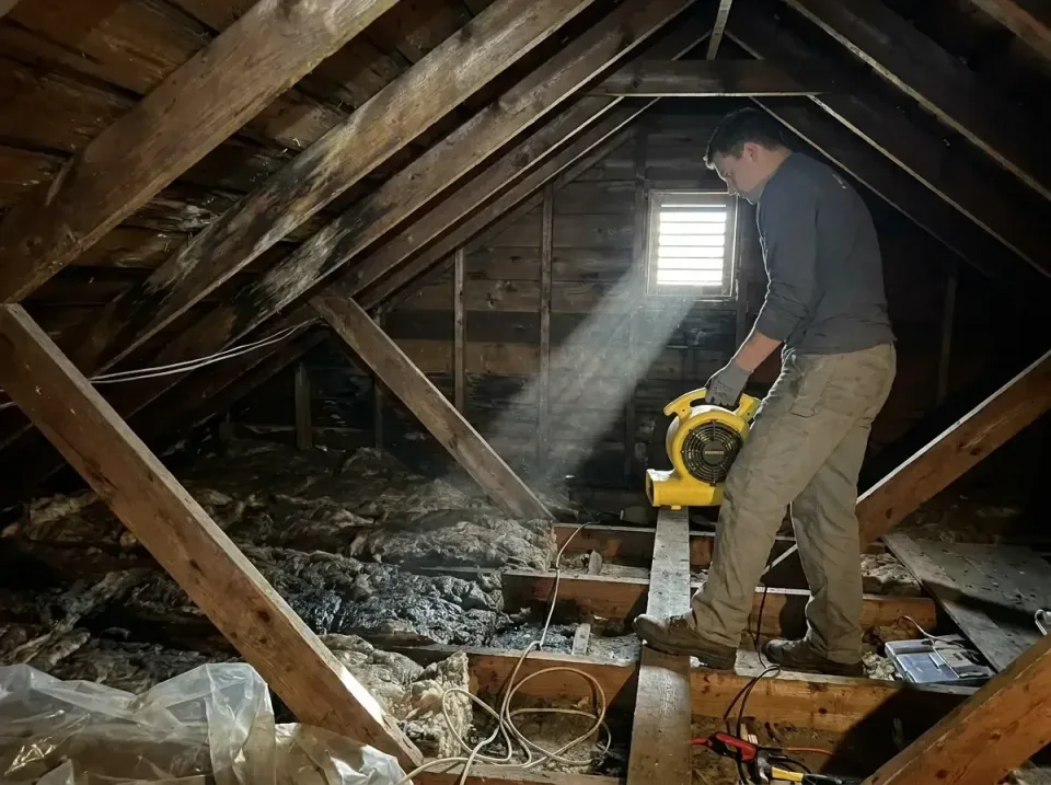 attic-water-damage-drying-proc-007 — frequently asked questions, Emergency Water Extraction & 24/7 Flood Response in Middlev…